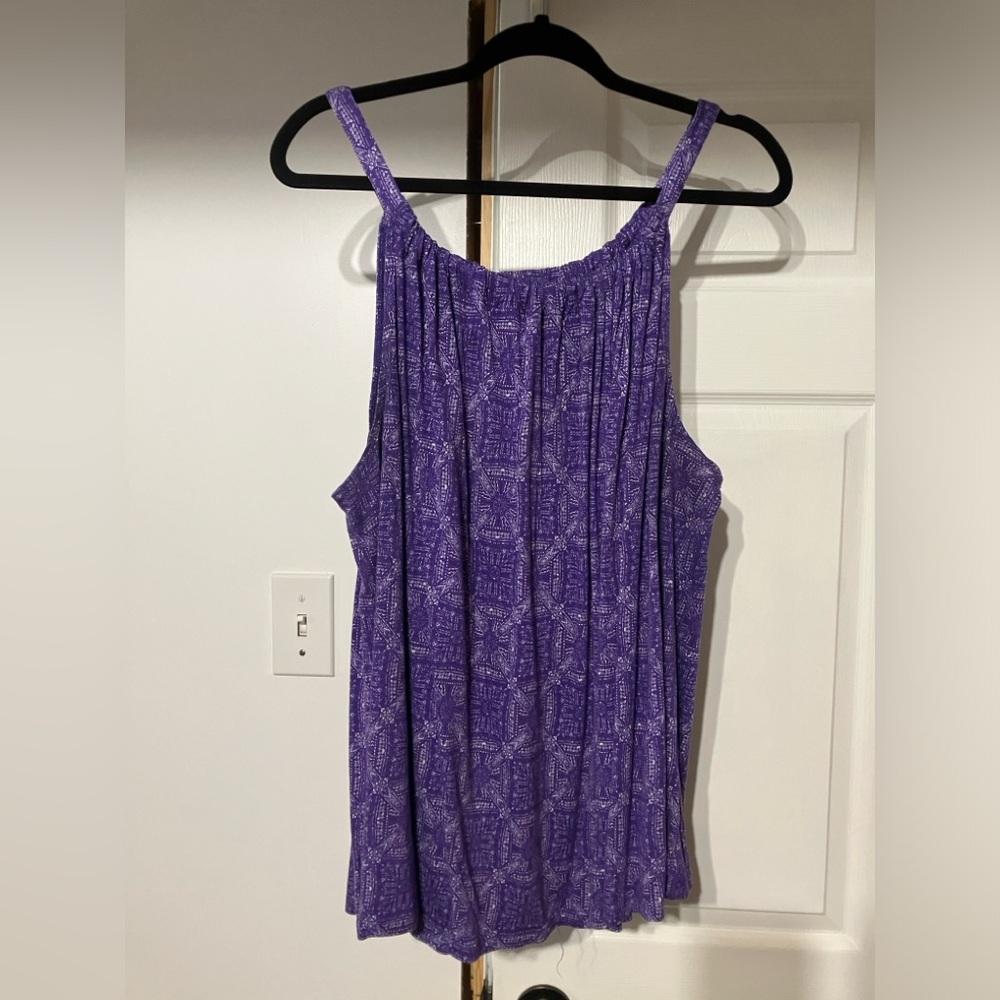 Purple tank top